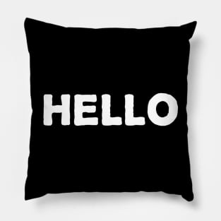 hello Pillow