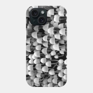 Mushies in Black and White Phone Case