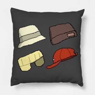 fooly cooly hats Pillow