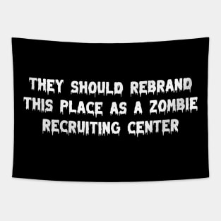 Zombie Recruiting Tapestry