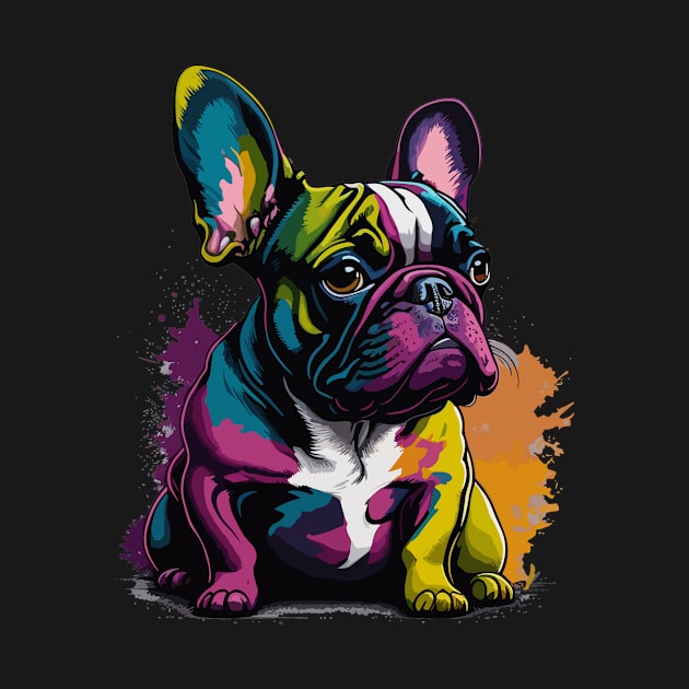 Frenchie Portrait by SpriteGuy95