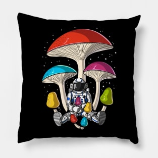 Psychedelic Astronaut Psychonaut Pillow