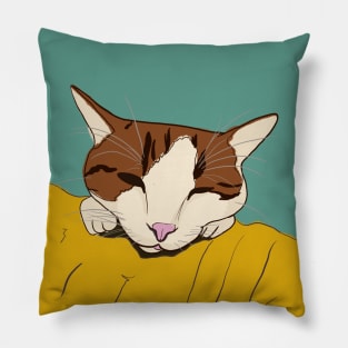 Soya the cat - Favourite Blanket Pillow