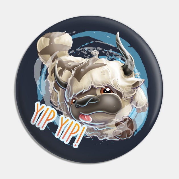 Appa Yip Yip Pin by Unicornarama