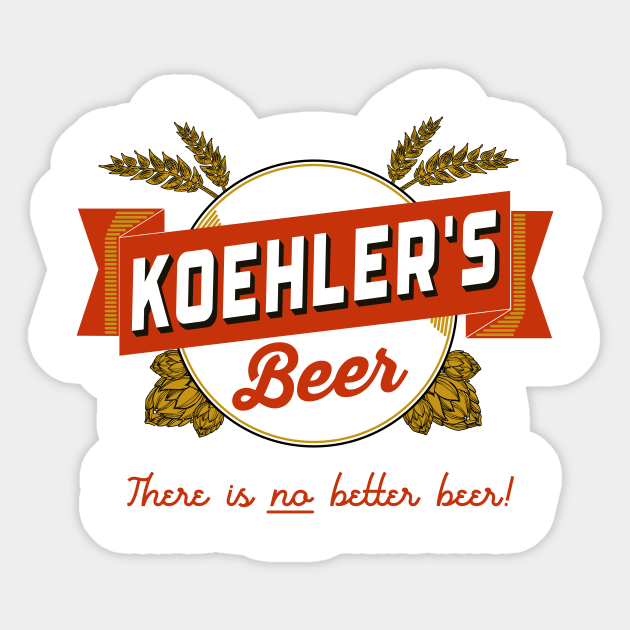 Koehler Beer - Erie Beer - Sticker