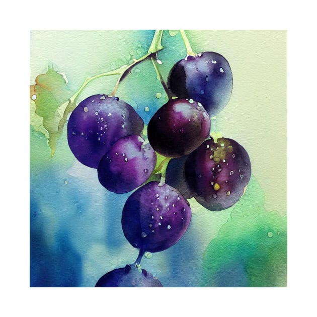 Purple Grapes by fistikci