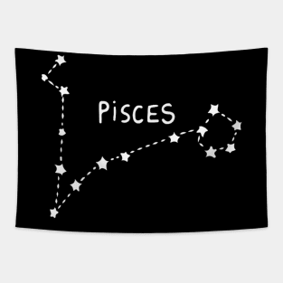 Zodiac Sign - Pisces Tapestry