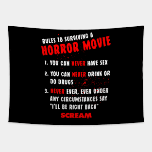 scream vintage movie Tapestry