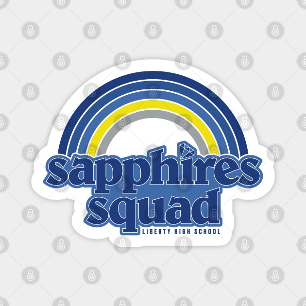 Sapphires Squad Magnet by bellamuert3