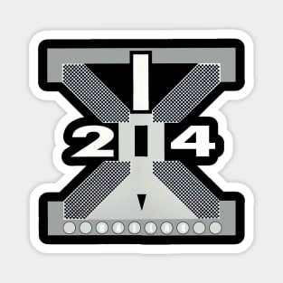 Dallas 214 Magnet