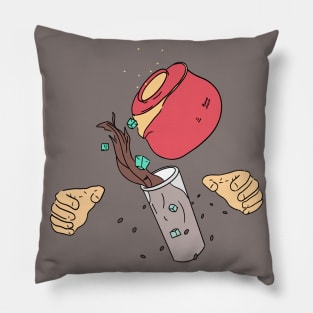 Monsieur Arabica - The Coffee Magician Pillow