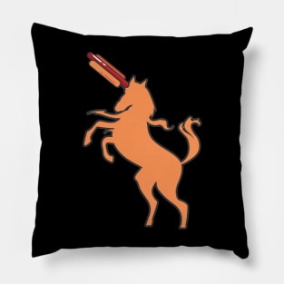 Hot Dog Unicorn Pillow