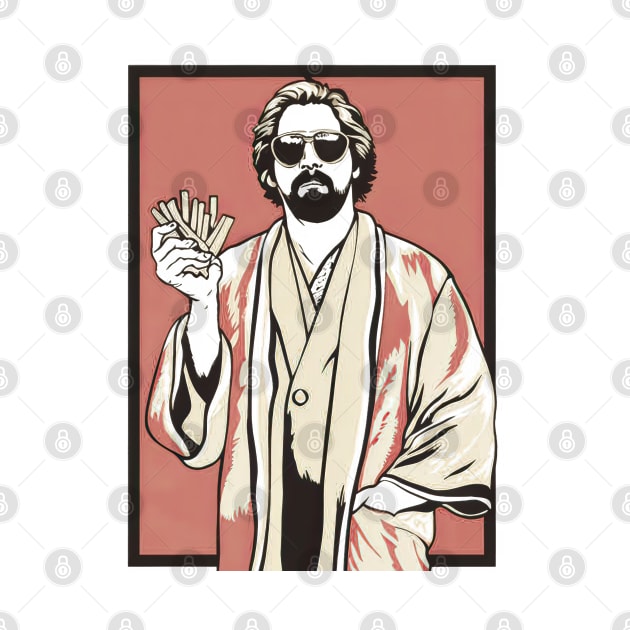 The big lebowski the dude by Aldrvnd
