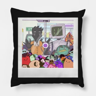 Monster Boys at the Arcade Pillow