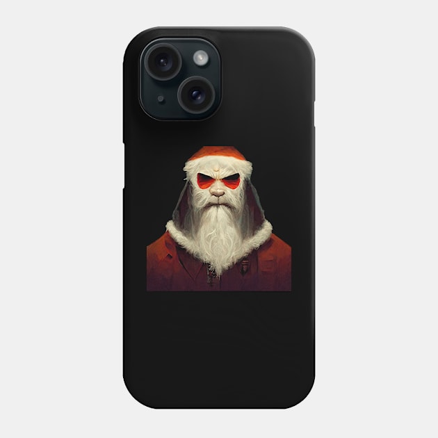 Evil Santa Claus Phone Case by tunali