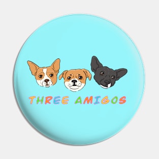 Three amigos Pin