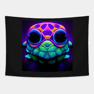 Psychedelic Turtle Tapestry