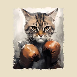 Cat Boxing T-Shirt