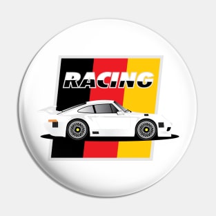 Racing - German Cup - White Pin