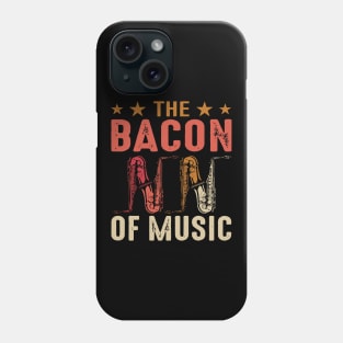 The Bacon of Music Design Saxophone Phone Case