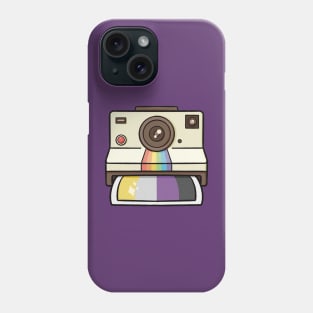 Nonbinary Polaroid Phone Case