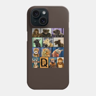 Brown Puppets Phone Case