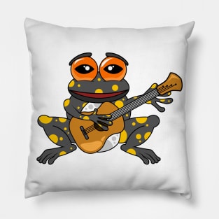 Crazy frog is playing the guitar Pillow