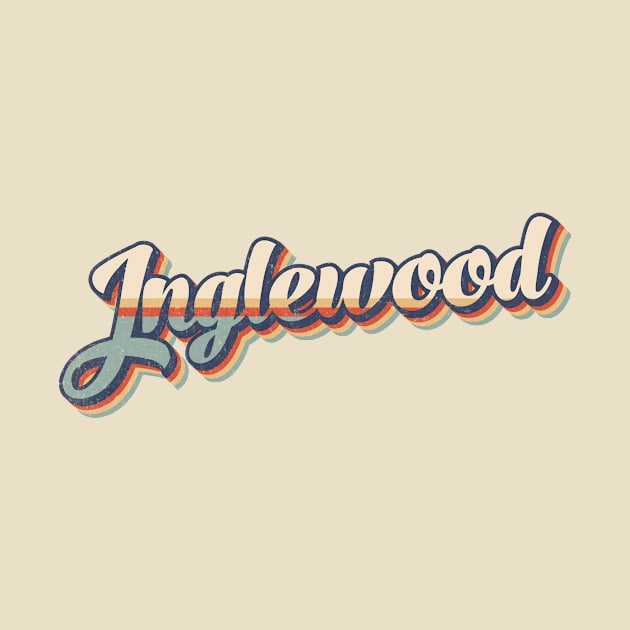 Inglewood // Retro Vintage Style by Stacy Peters Art