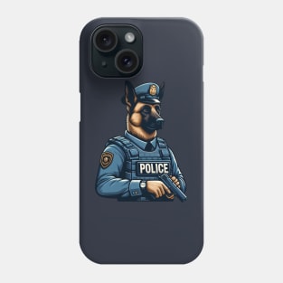 Belgian Malinois Police Phone Case