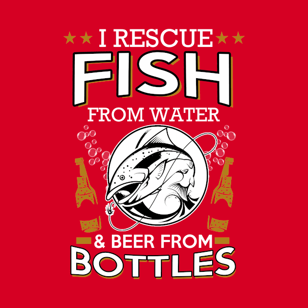 Rescue Fish & Beer by mooby21