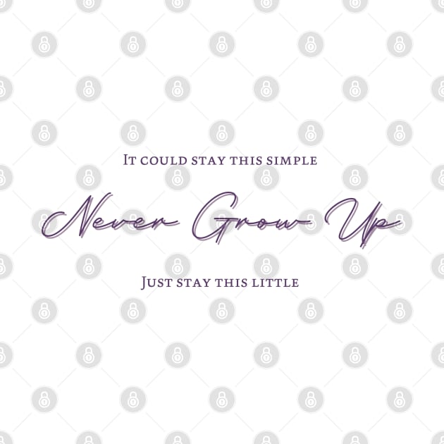 Never Grow Up by fashionsforfans