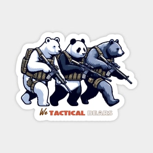 We Tactical Bears Magnet