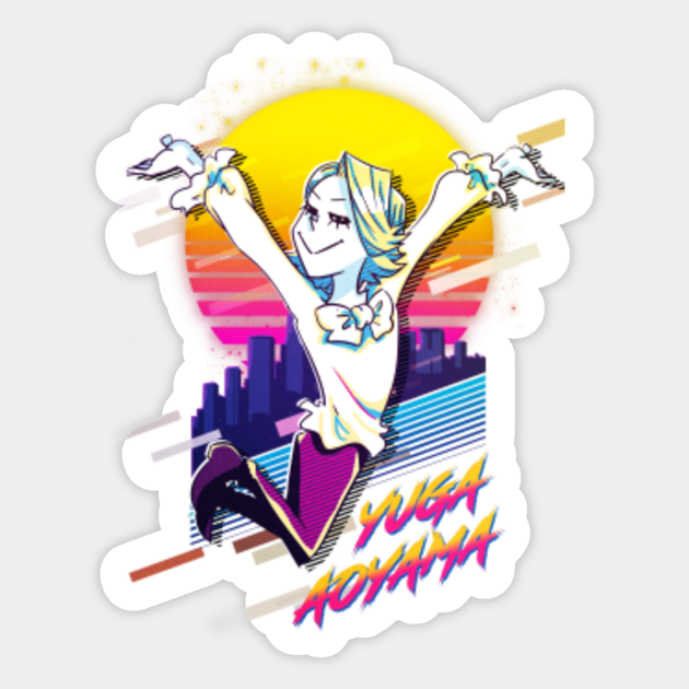 My Hero Academia Yuga Aoyama My Hero Academia Sticker Teepublic