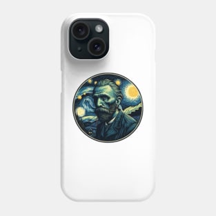 van gogh portrait Phone Case