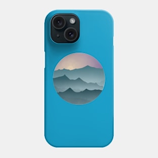 Mountains with Forest Phone Case