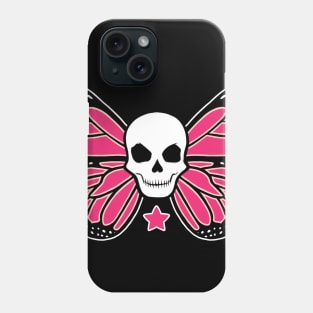 Butterfly Skull Phone Case