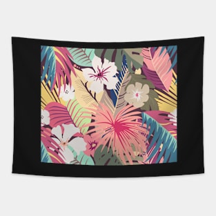 Jungle of colors Tapestry