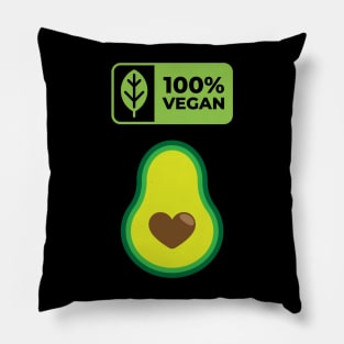 100% Vegan t-shirt Pillow