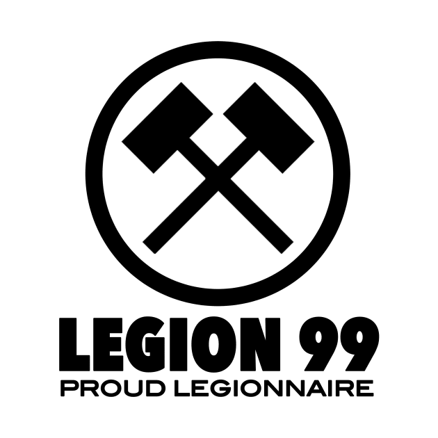 Legion 99 (Black) by Great North Comic Shop