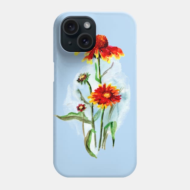 flowers Phone Case by ArtKsenia