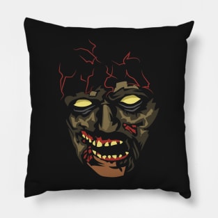 Zombie Face Halloween Costume Pillow