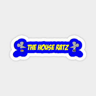 The House Ratz Yellow Logo Magnet