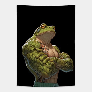 Frog fighter 2 Tapestry