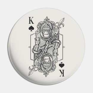 King of Spades Pin