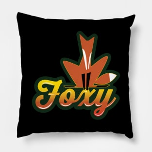 Foxiest Cute Foxy Fox Pillow