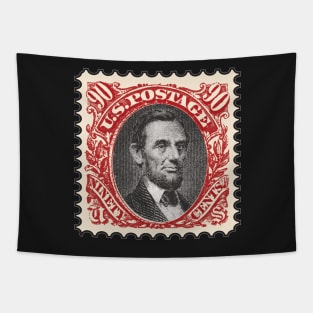 90 Cent Abraham Lincoln Stamp Tapestry