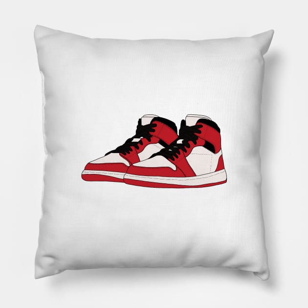 Sneakers 3 Pillow by morgananjos