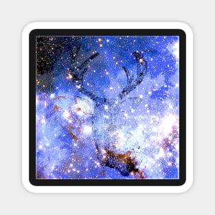 DEER AND STARS Magnet