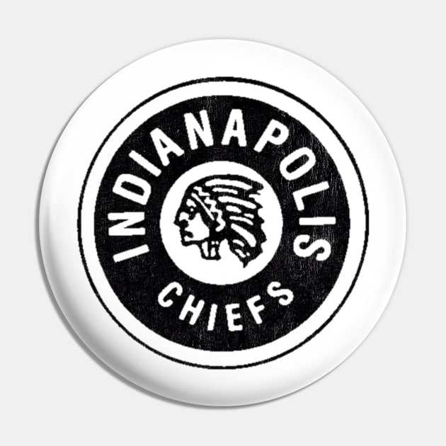 Defunct - Indianapolis Chiefs Hockey 1957 Pin by LocalZonly