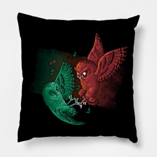 Owl Fighting Pillow